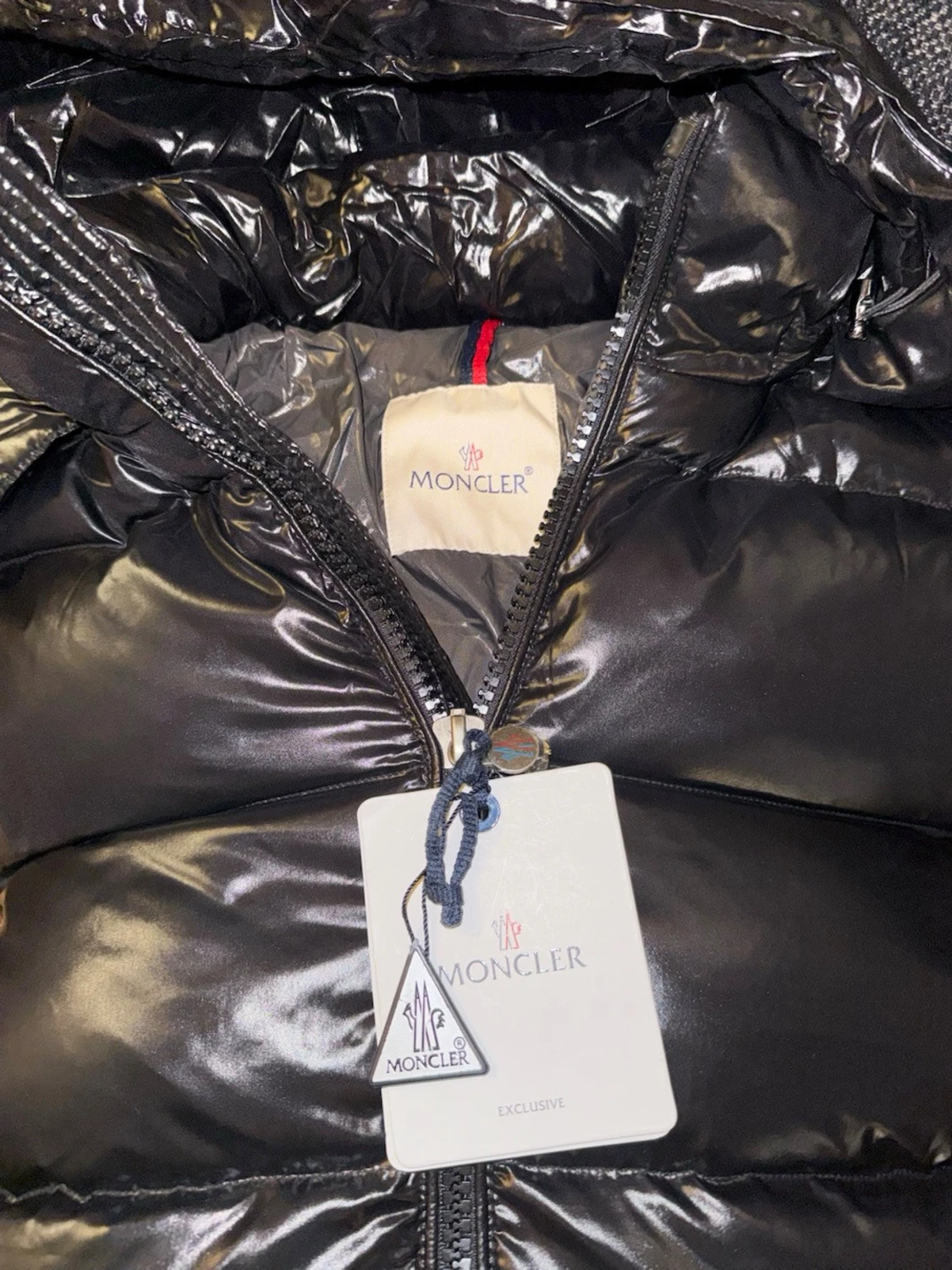 Svart Moncler pufferjacka - 2