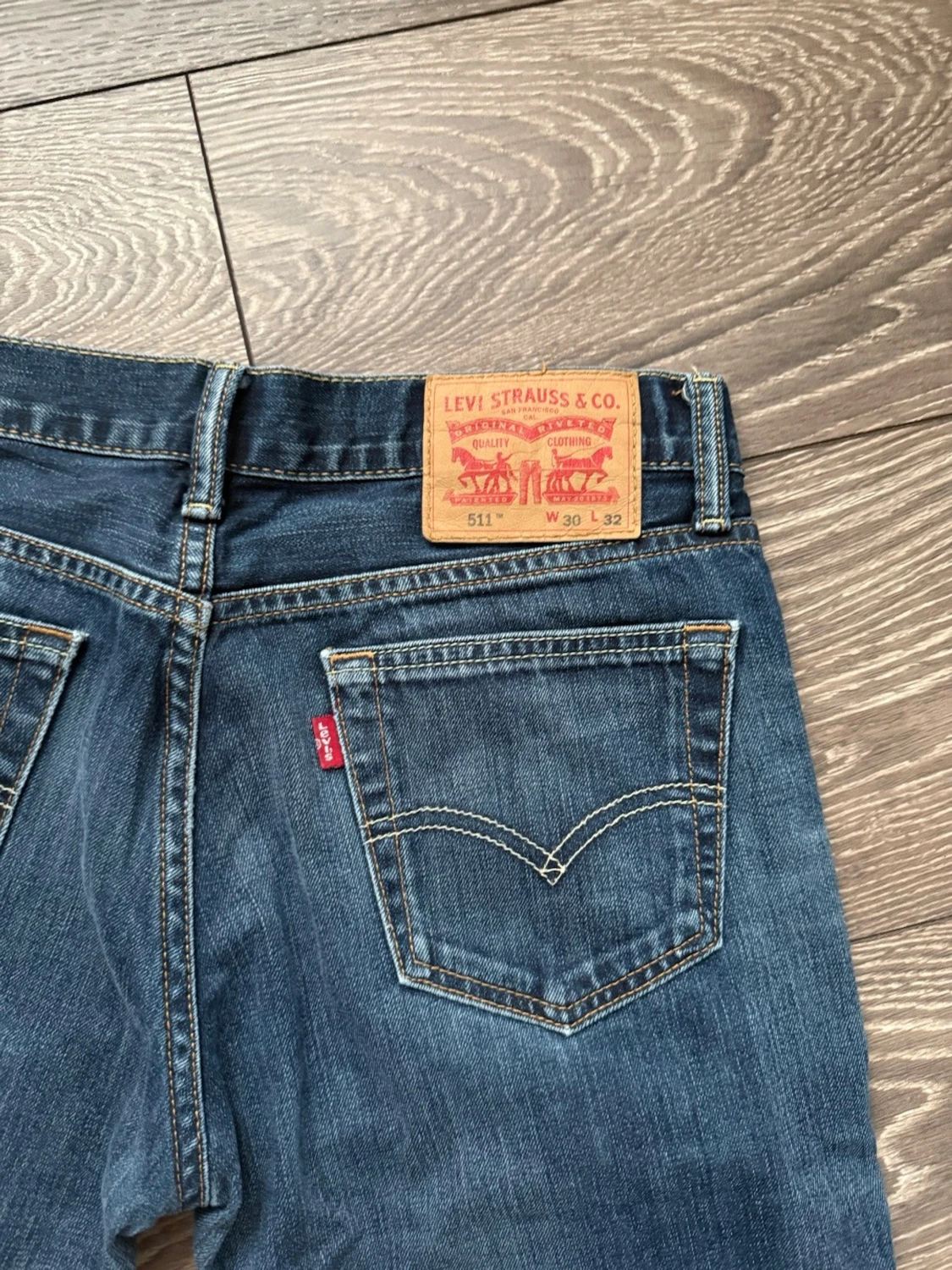 Levi's 511 blå jeans W30 L32 - 2