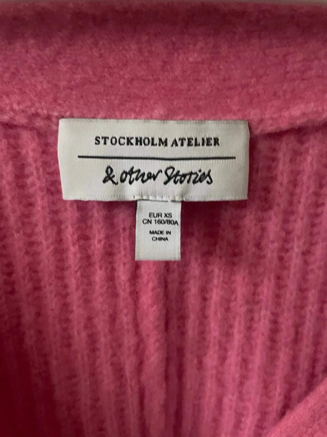 Rosa kofta från & Other Stories XS - 2