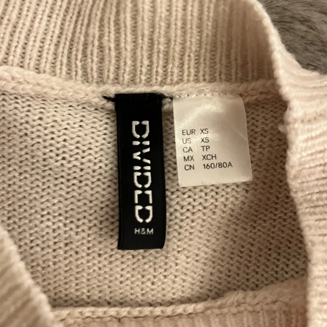 Randig stickad tröja från H&M Divided - 3