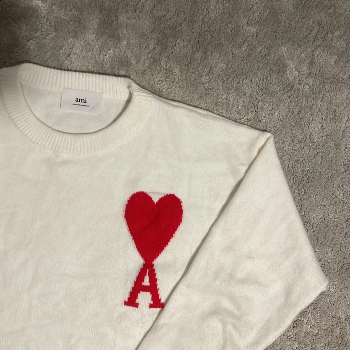 Vit ami Paris tröja - 2