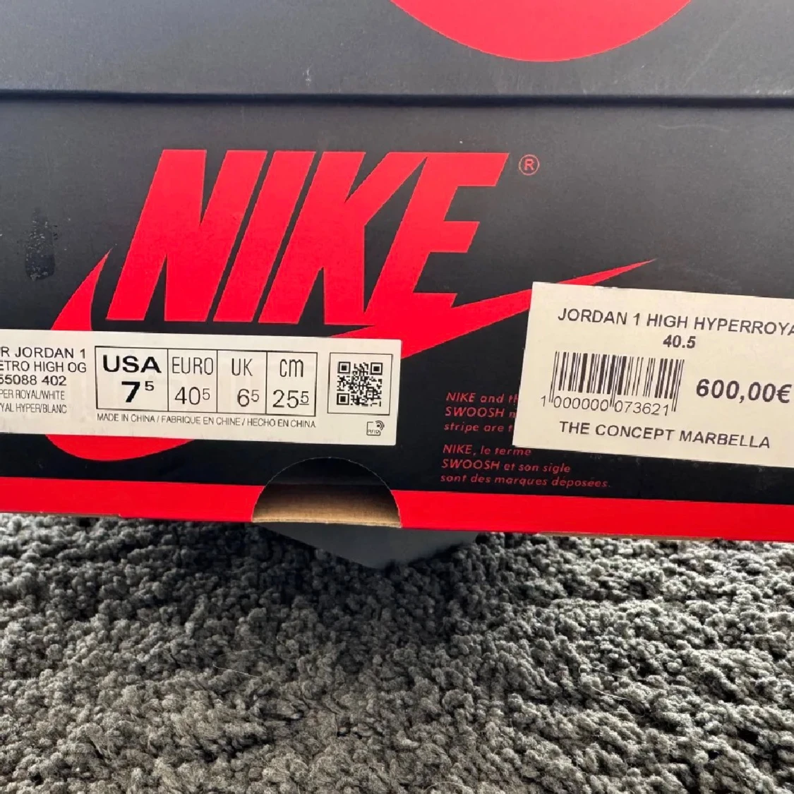 Jordan 1 Hyper Royal High (OG) - 4