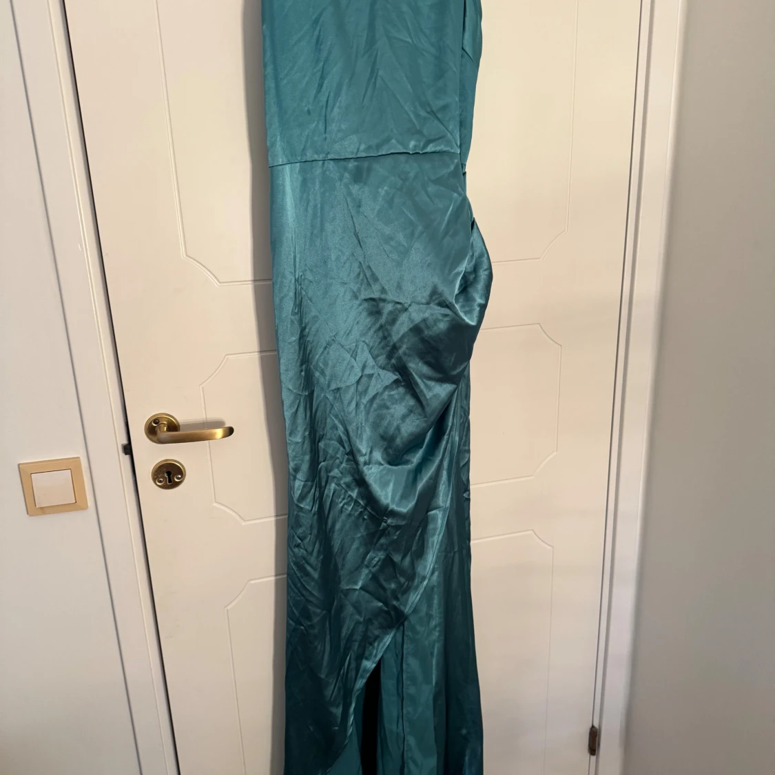 Turkos långklänning från SHEIN