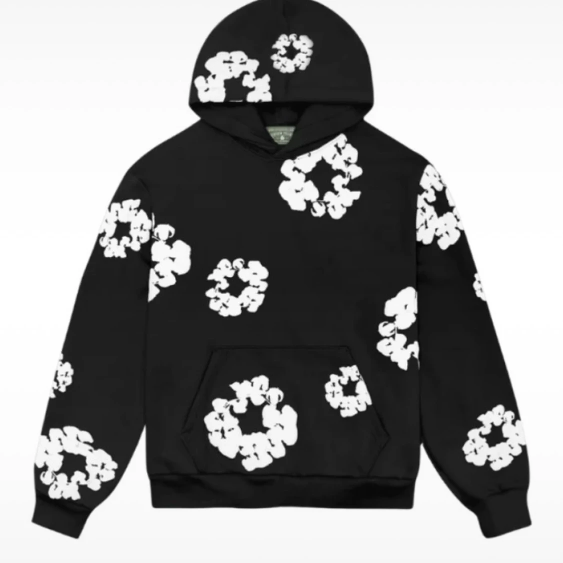 Denim tears hoodie svart  - 3