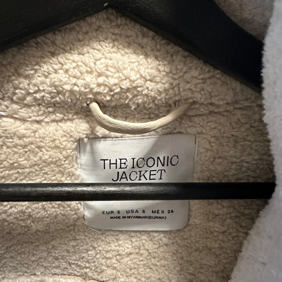 Beige teddyjacka  - 2