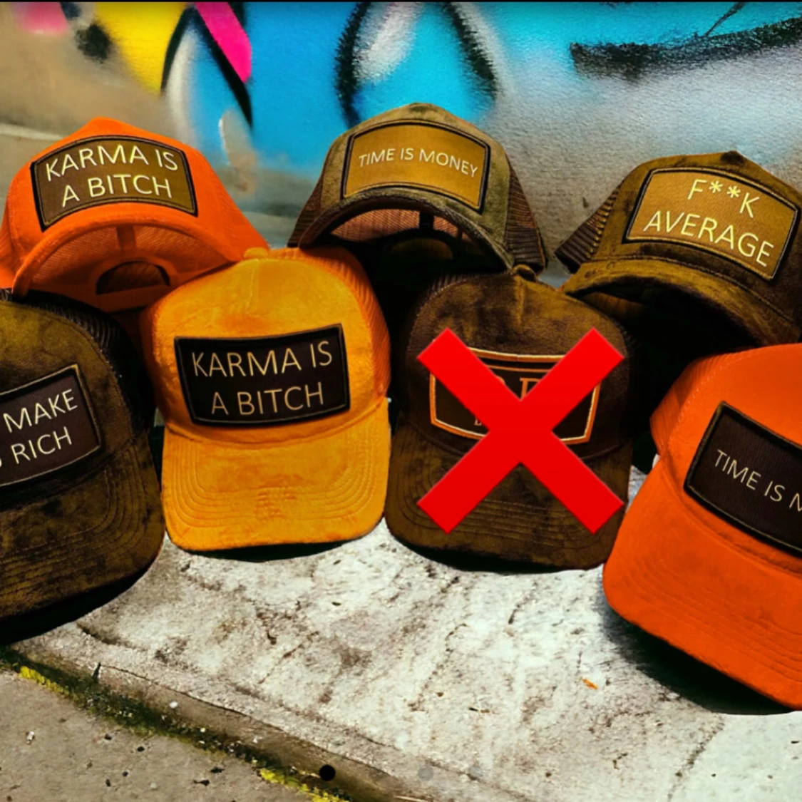 Grå pälsig keps TIME IS MONEY - 4