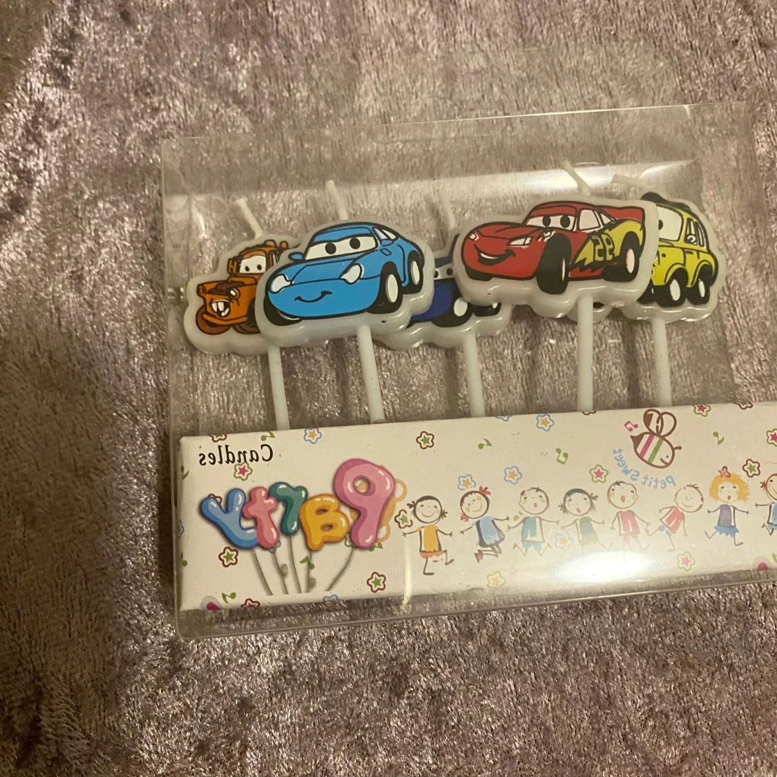 Party Candles - Spiderman, Hello Kitty & Cars - 2