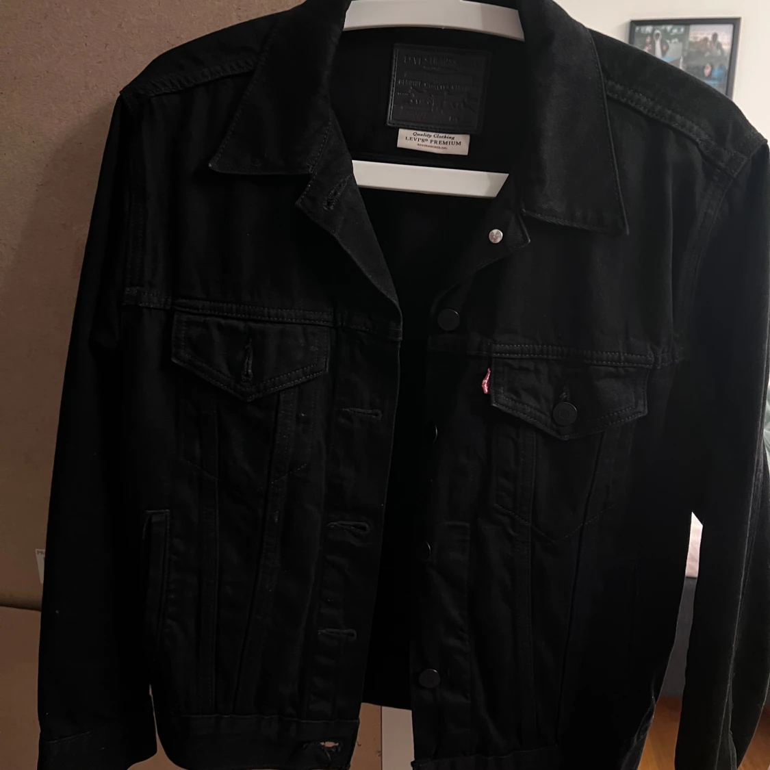 Svart jeansjacka från Levi's  - 3