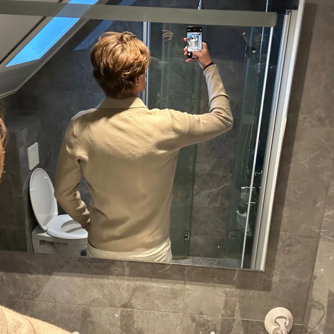 Beige zip-kofta från Samsøe Samsøe - 1