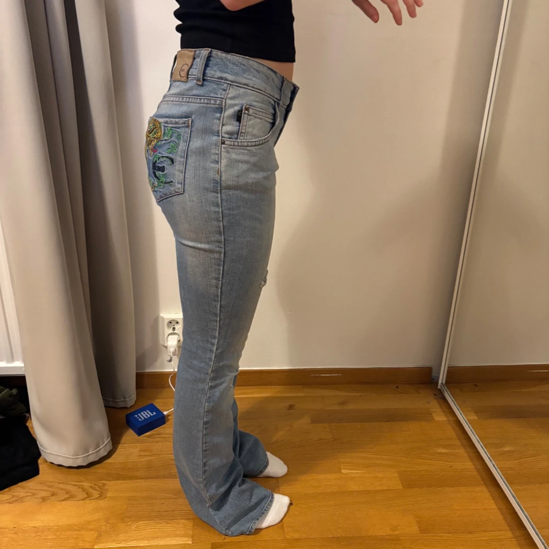 Lågmidjade bootcut Jeans  - 3