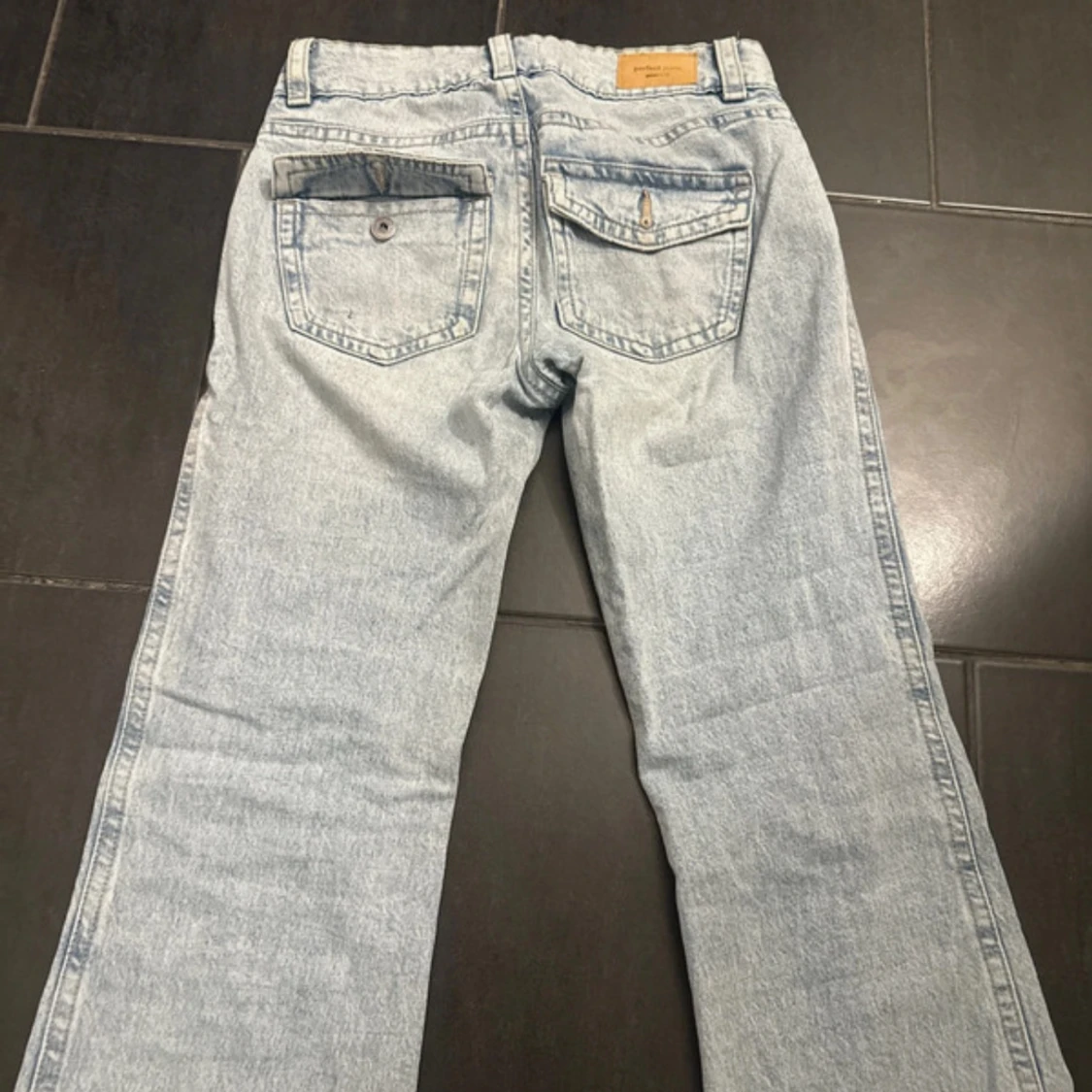Ljusblå bootcut jeans från Perfect Jeans - 2
