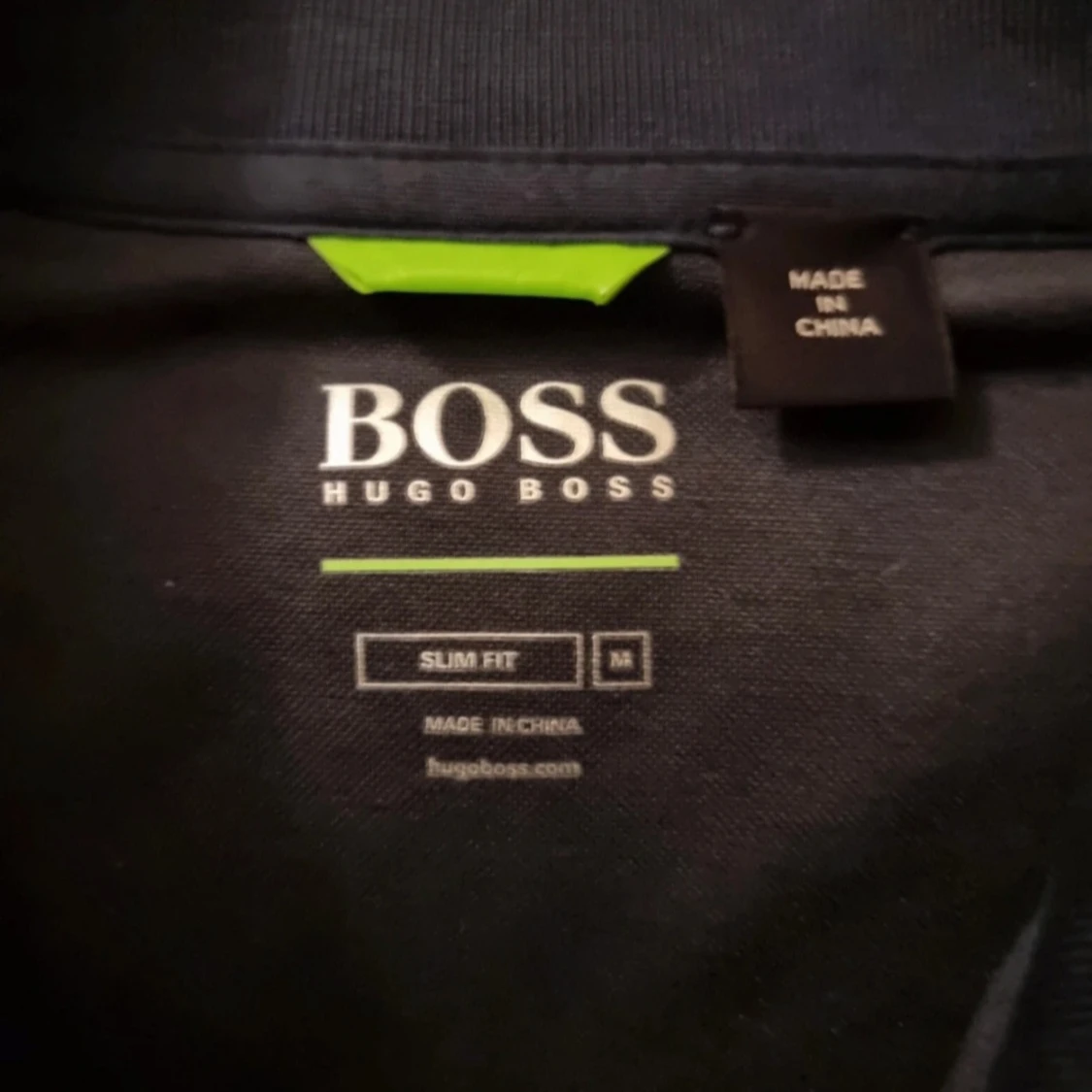 Marinblå ziptröja från Hugo Boss - 2