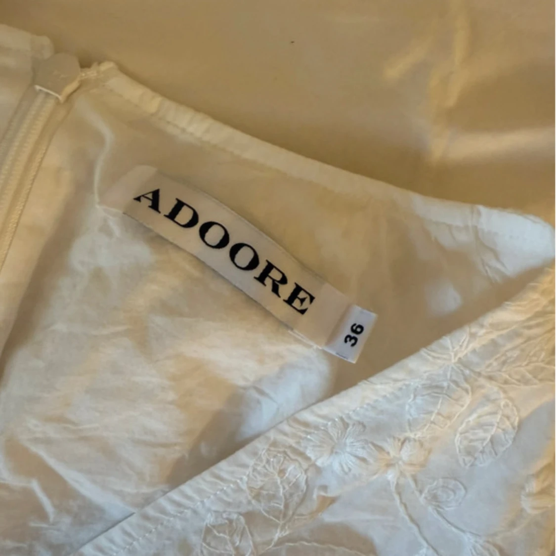 Vit långklänning - 2