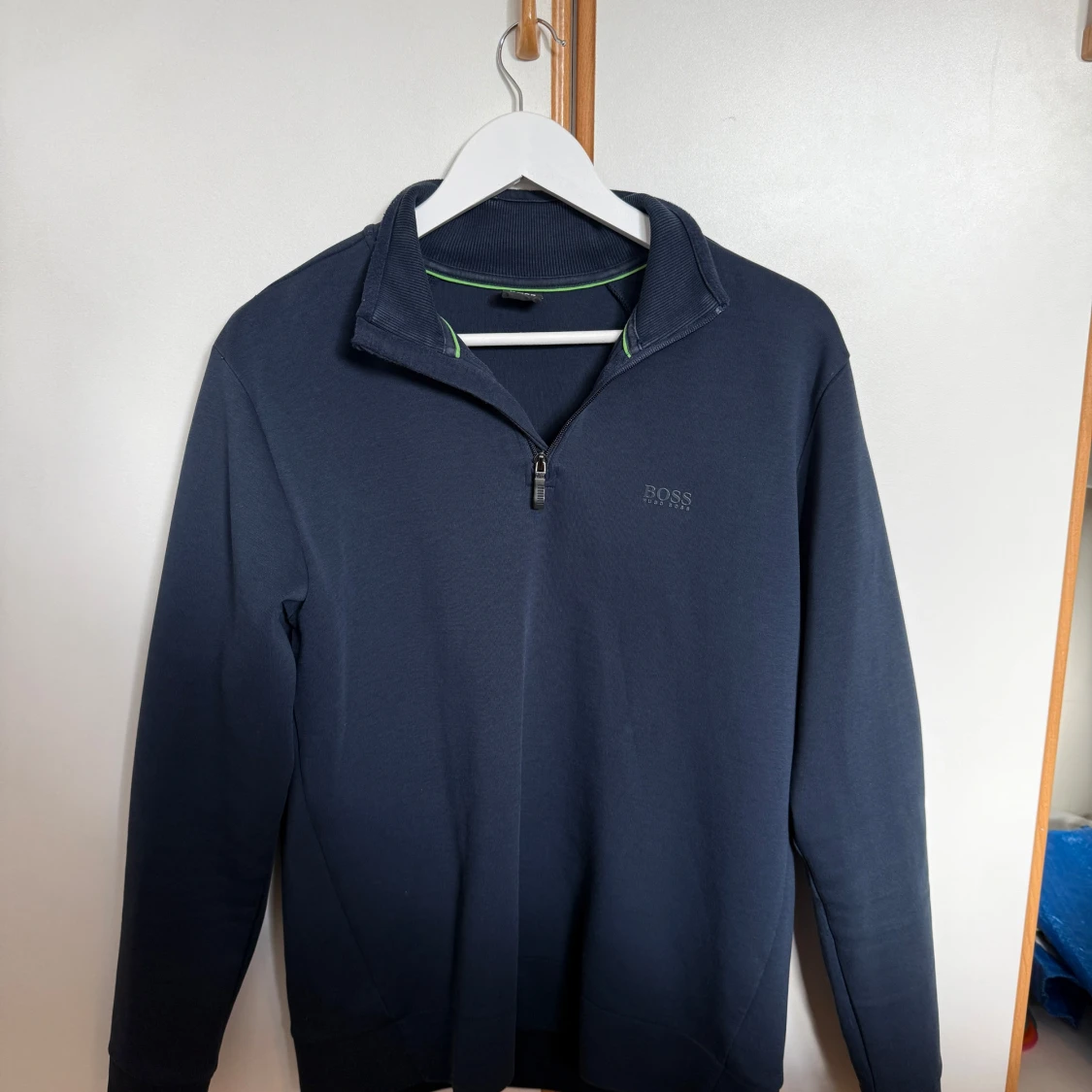 Half-zip tröja Hugo Boss