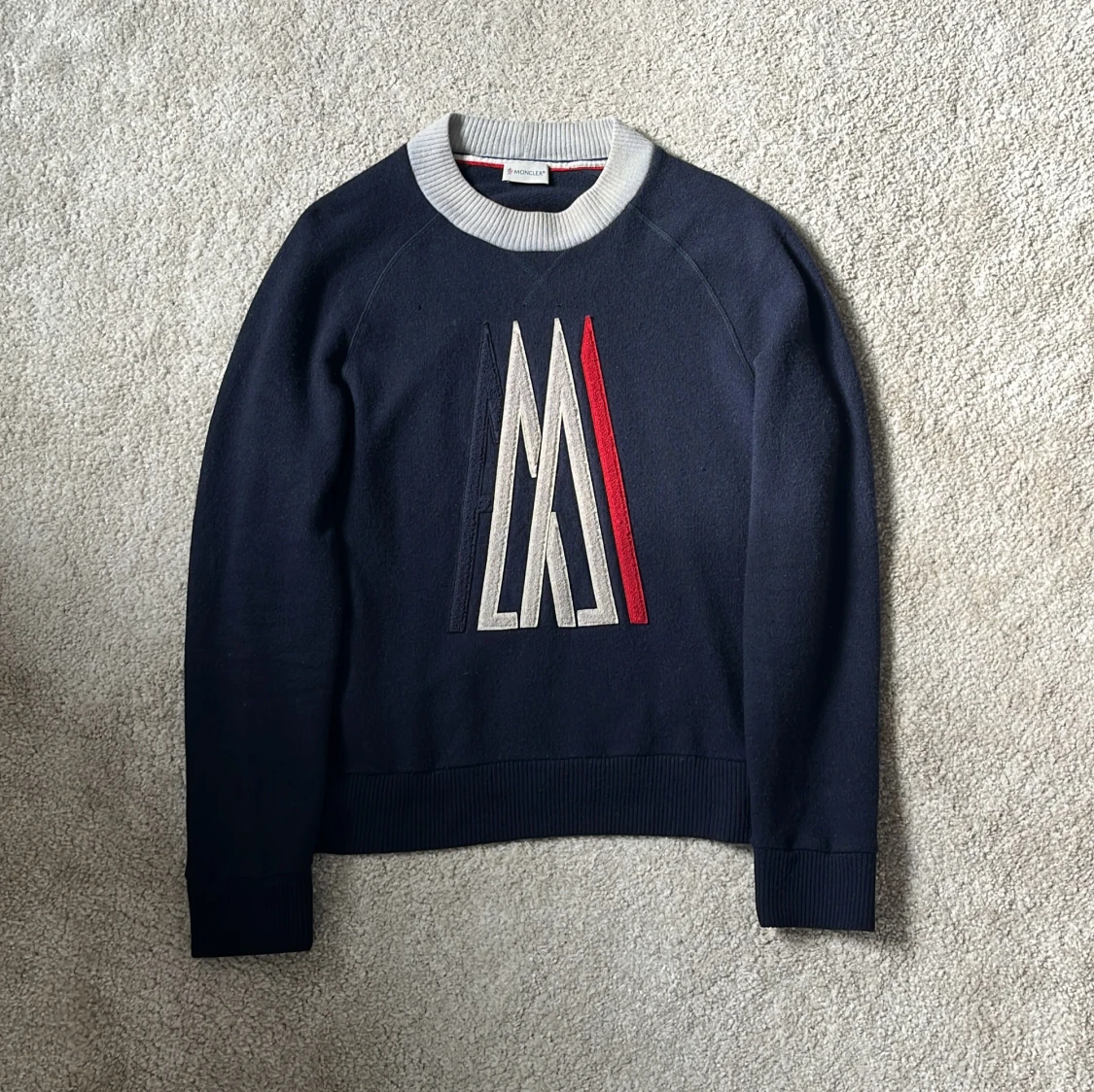 Moncler x Ami stickad tröja