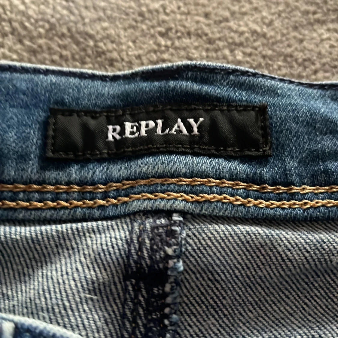 Replay wallys ljusblå jeans - 4