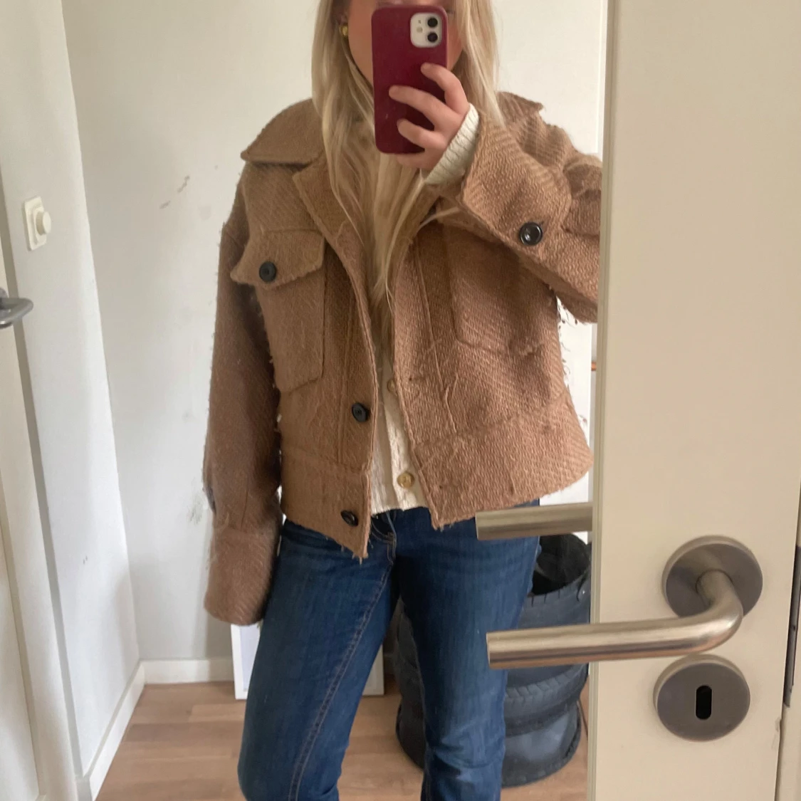 Brun meotine jacka  - 4