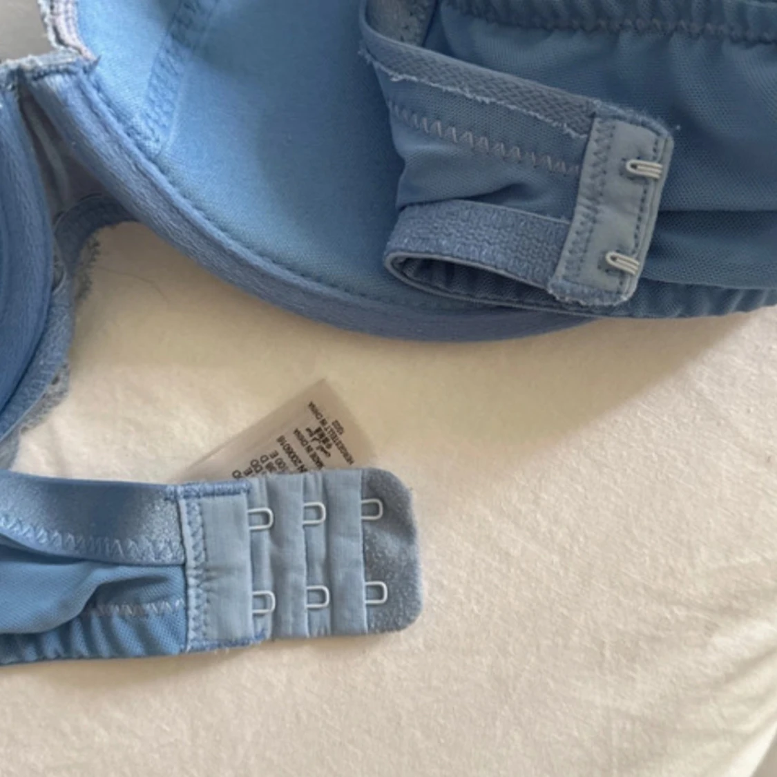 Blå spets-bh med justerbara band - 2