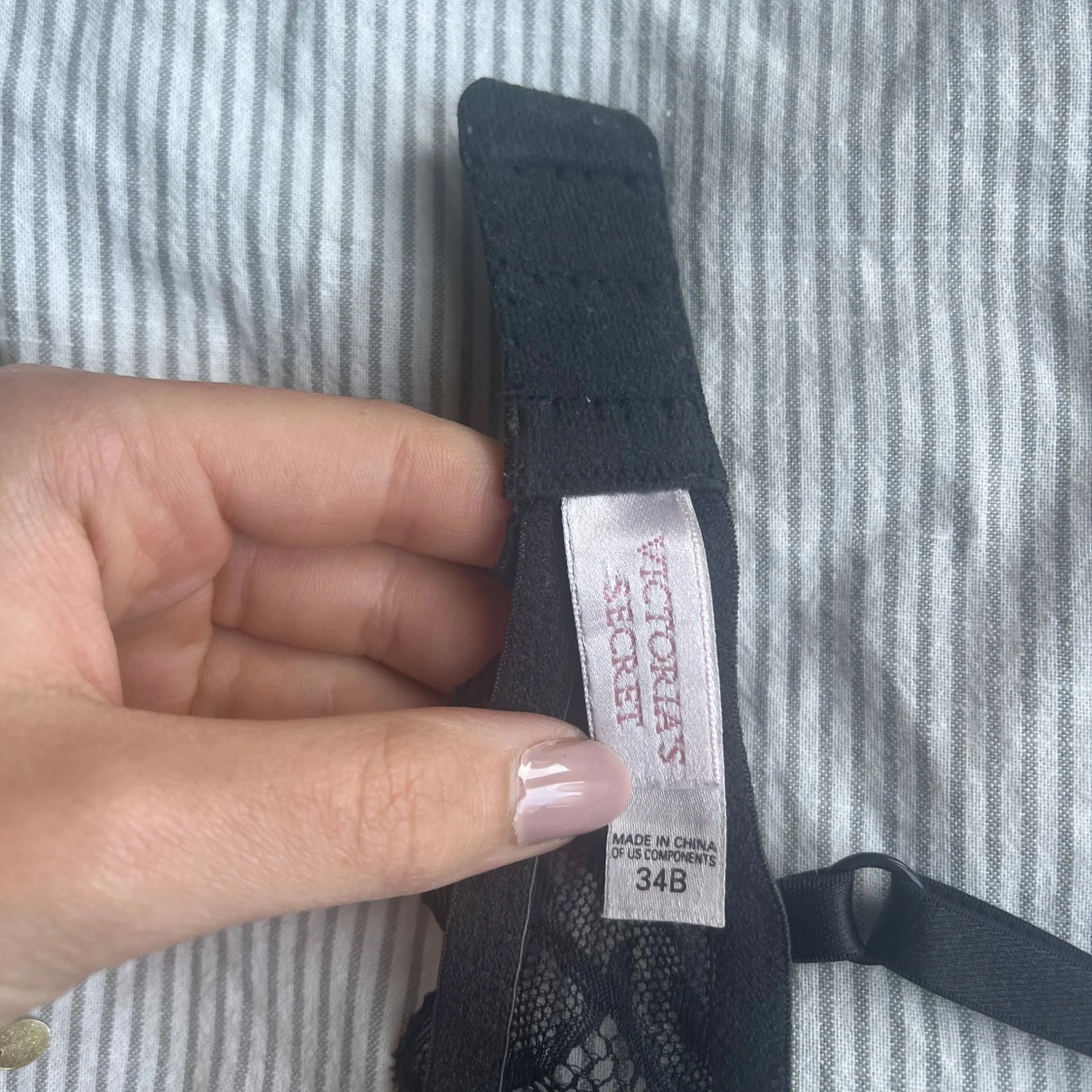 Svart spets-bh från Victoria's Secret - 2