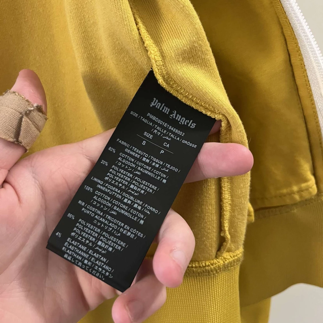 Gul track jacket från Palm Angels - 2