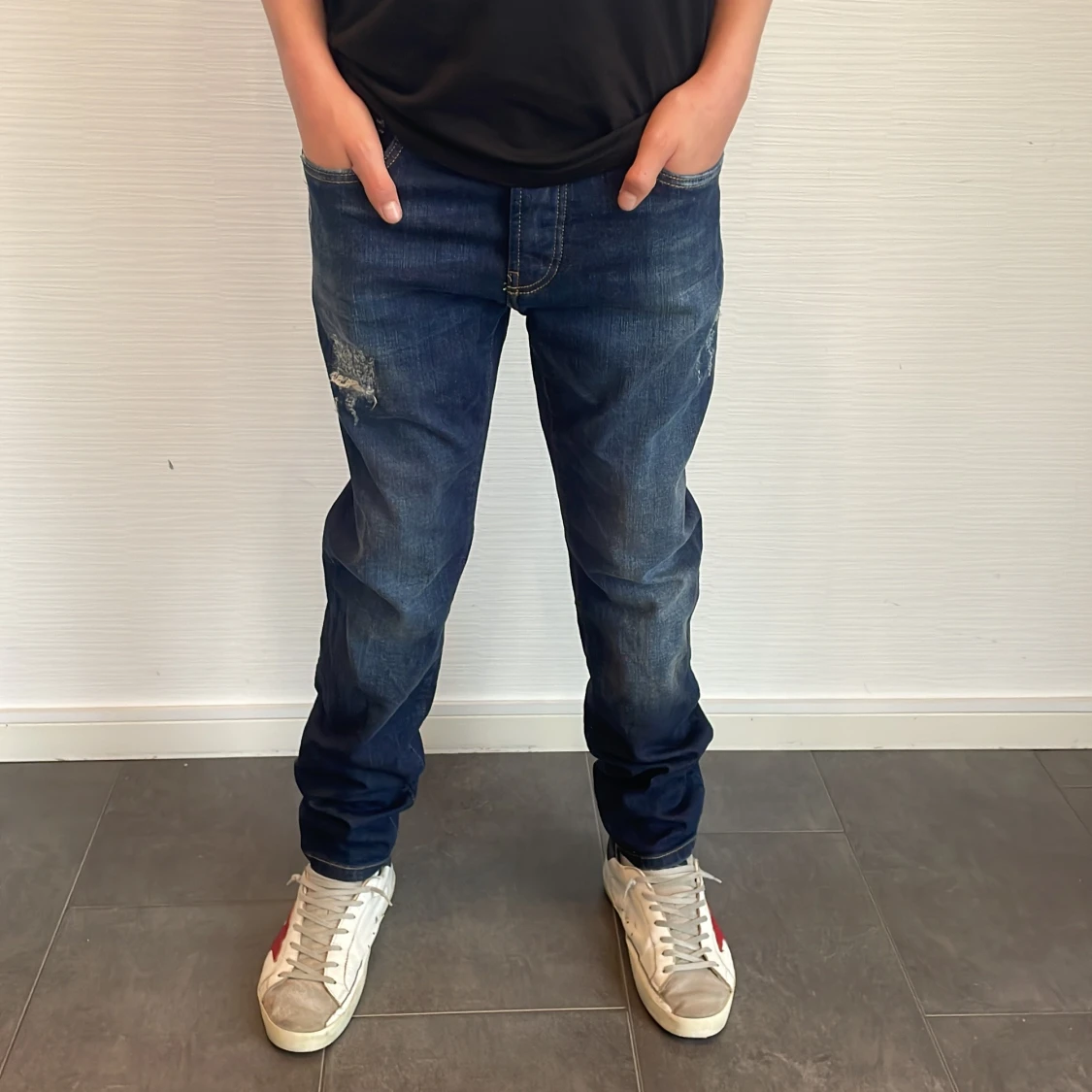 Goldgarn jeans helt nya  - 1