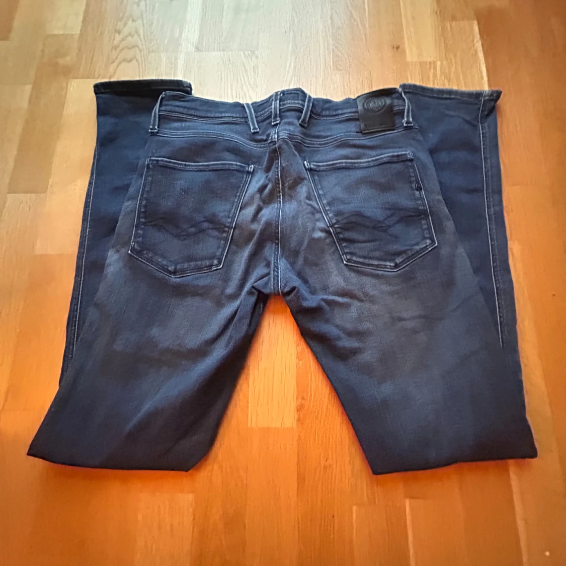 Replay mörkblå jeans Anbass - 1