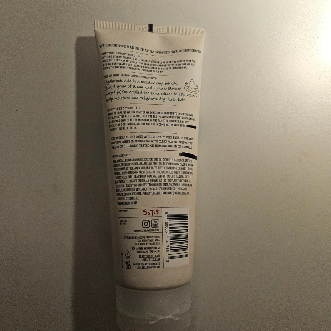 Curlsmith Weightless Air Dry Cream - 1