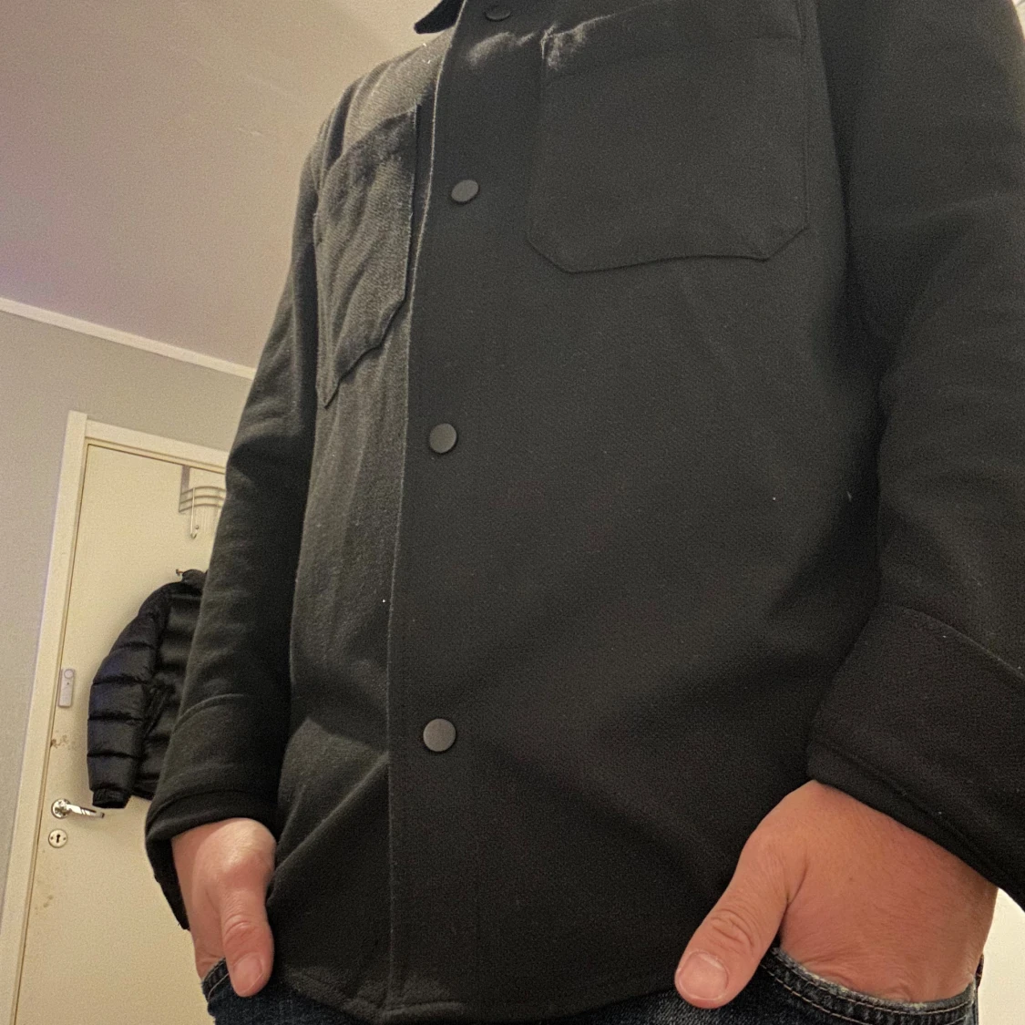 Svart overshirt från Zara - 2
