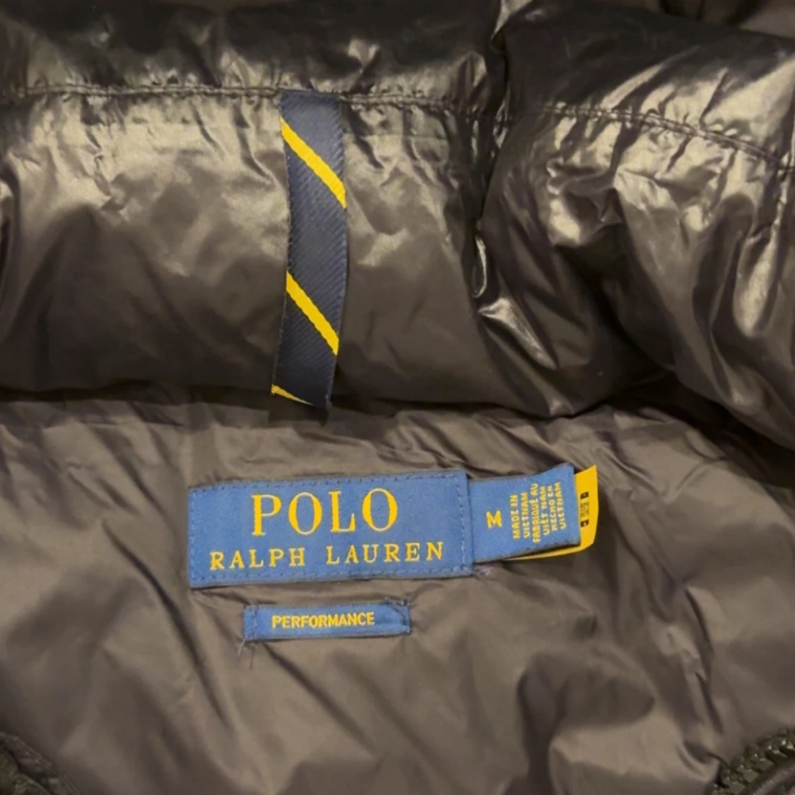 Svart pufferjacka Polo Ralph Lauren (äkta- kvitto finns) - 2