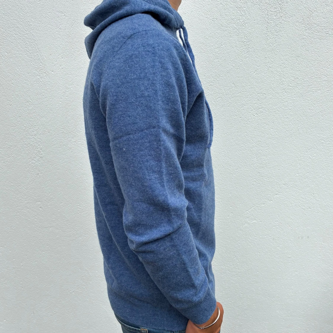 Kashmir/Merino hoodie - 1