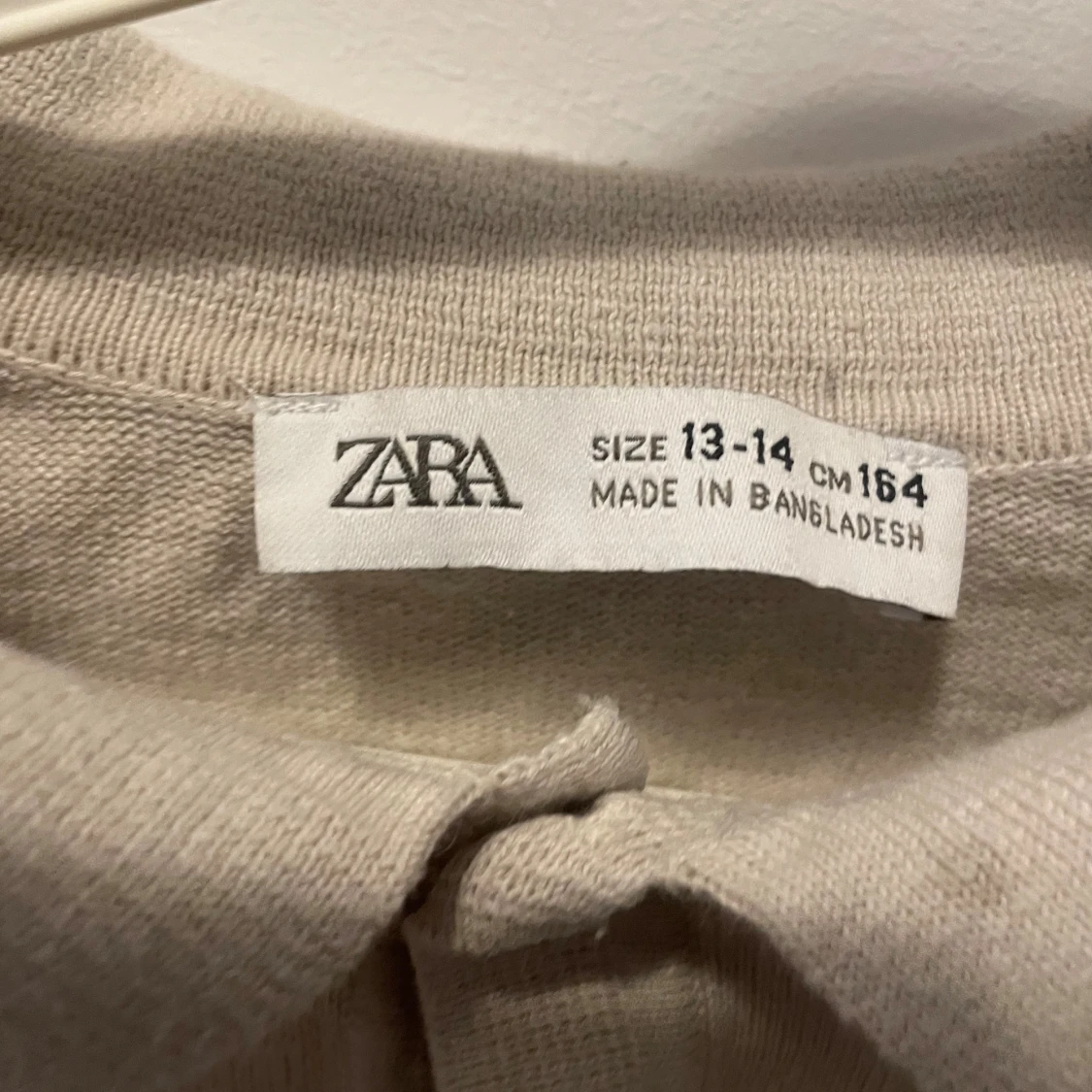 Beige pikétröja  - 2