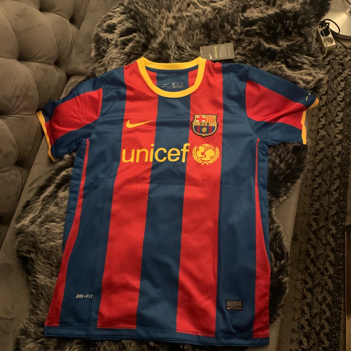 Barcelona Messi 10 fotbollströja  - 3