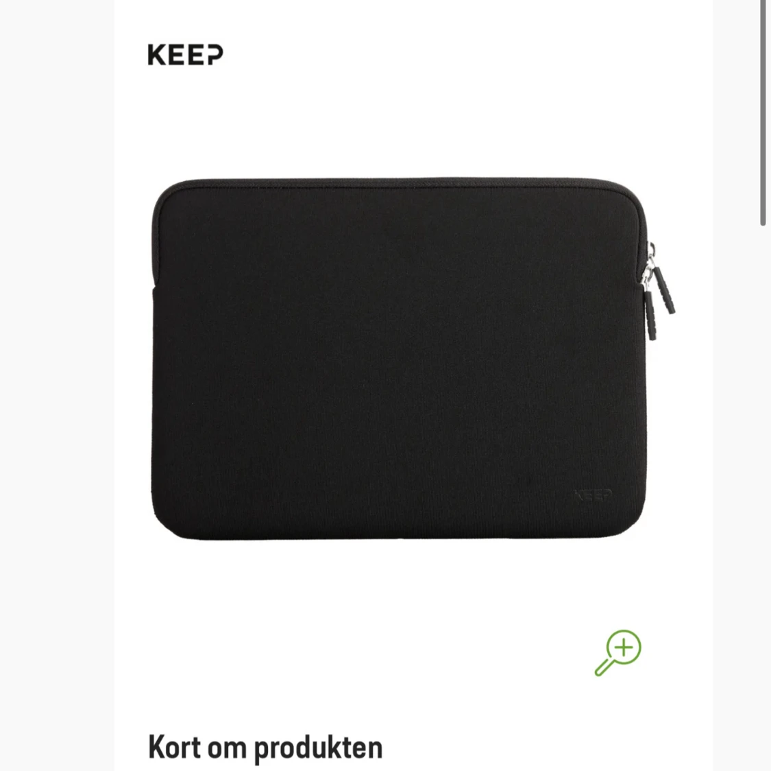 KEEP Laptop Sleeve