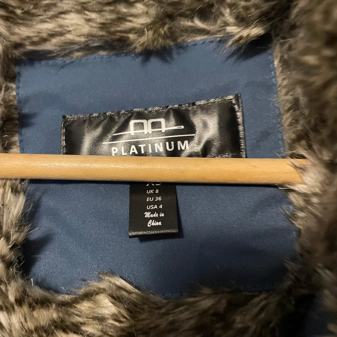 Blå parkajacka från Platinum XS - 1