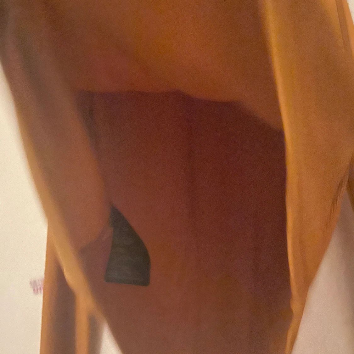 Senapsgul långärmad polotröja - 1