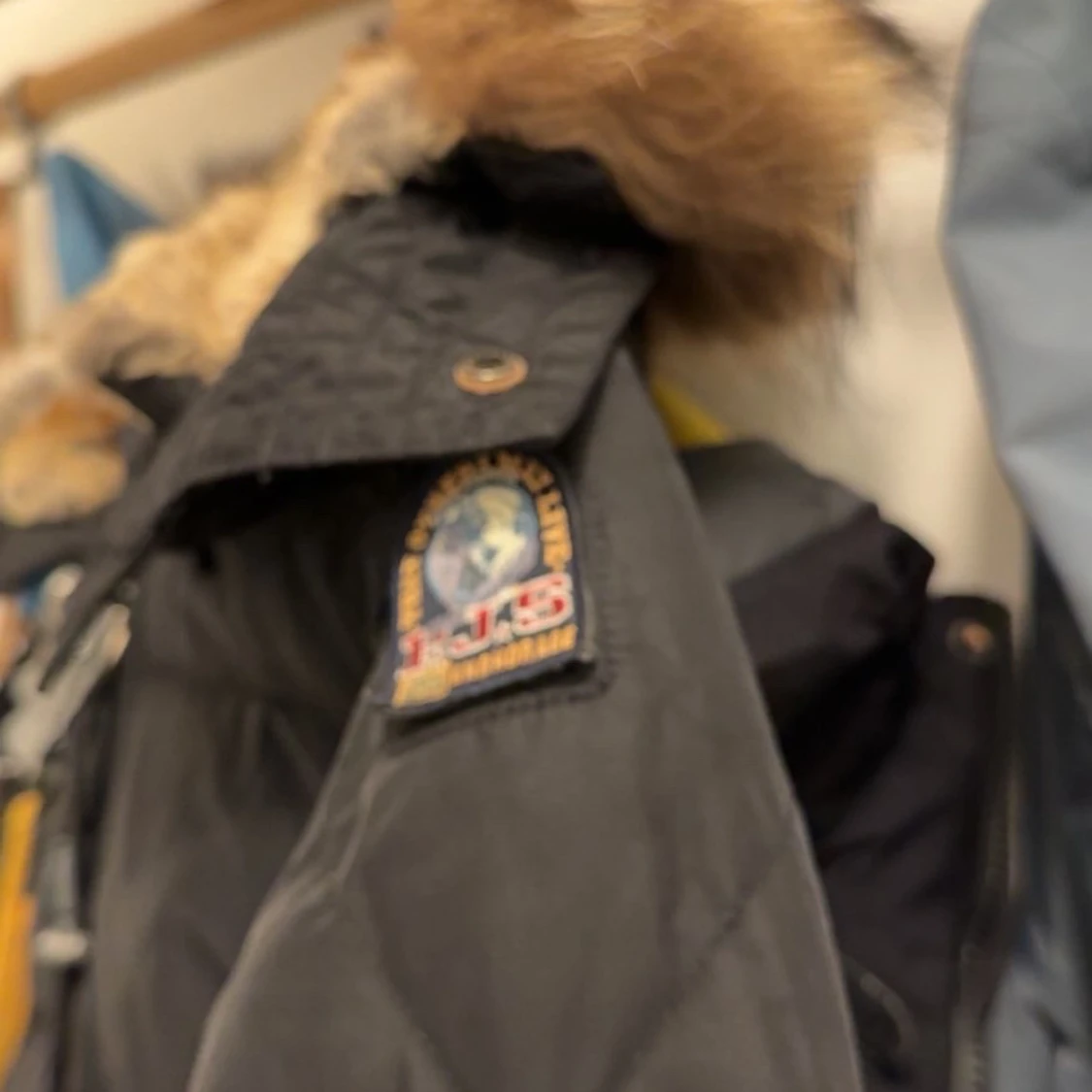Svart lång dunjacka Parajumpers XS - 2