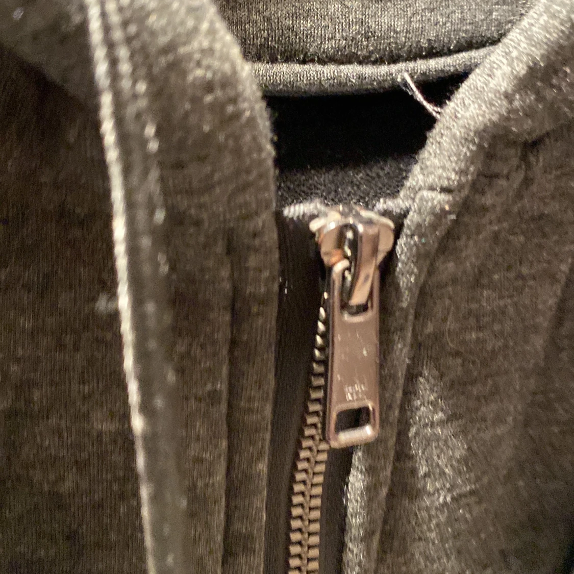 Svart jacka med grå hoodie Zara Man - 4