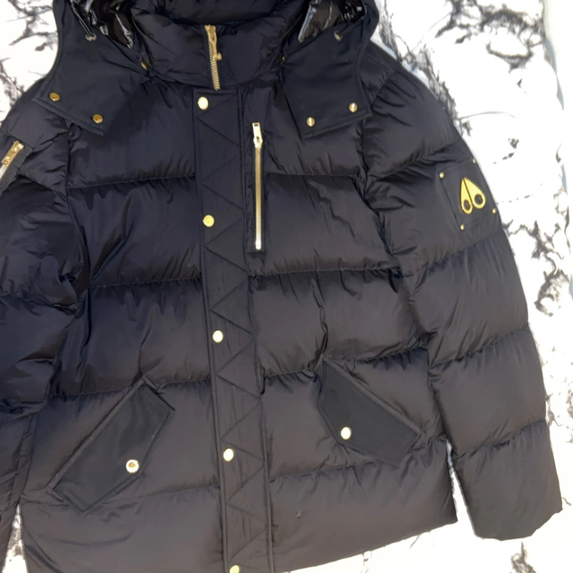 Svart dunjacka Moose Knuckles - 3