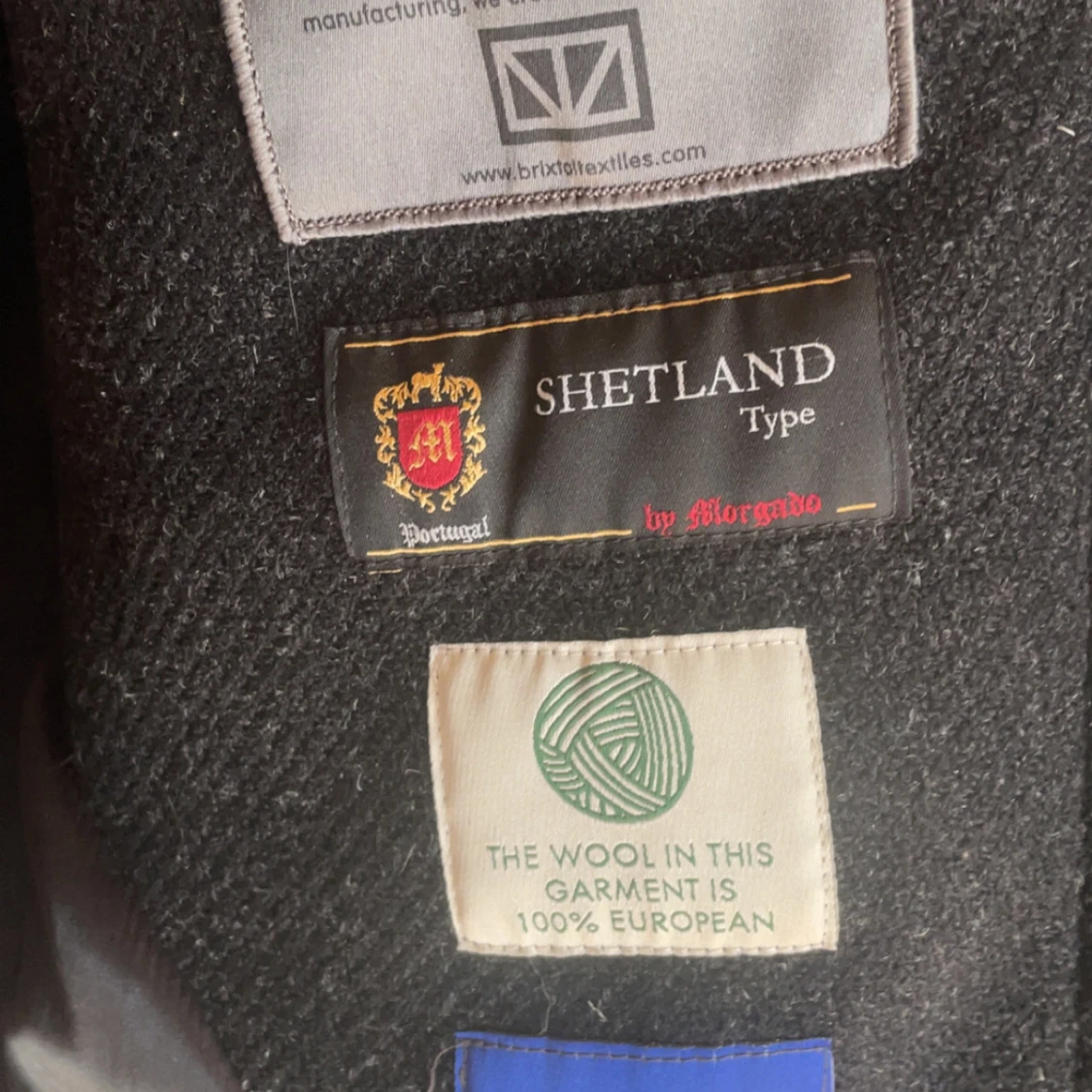 Svart ullrock från Brixtol Textiles M - 2