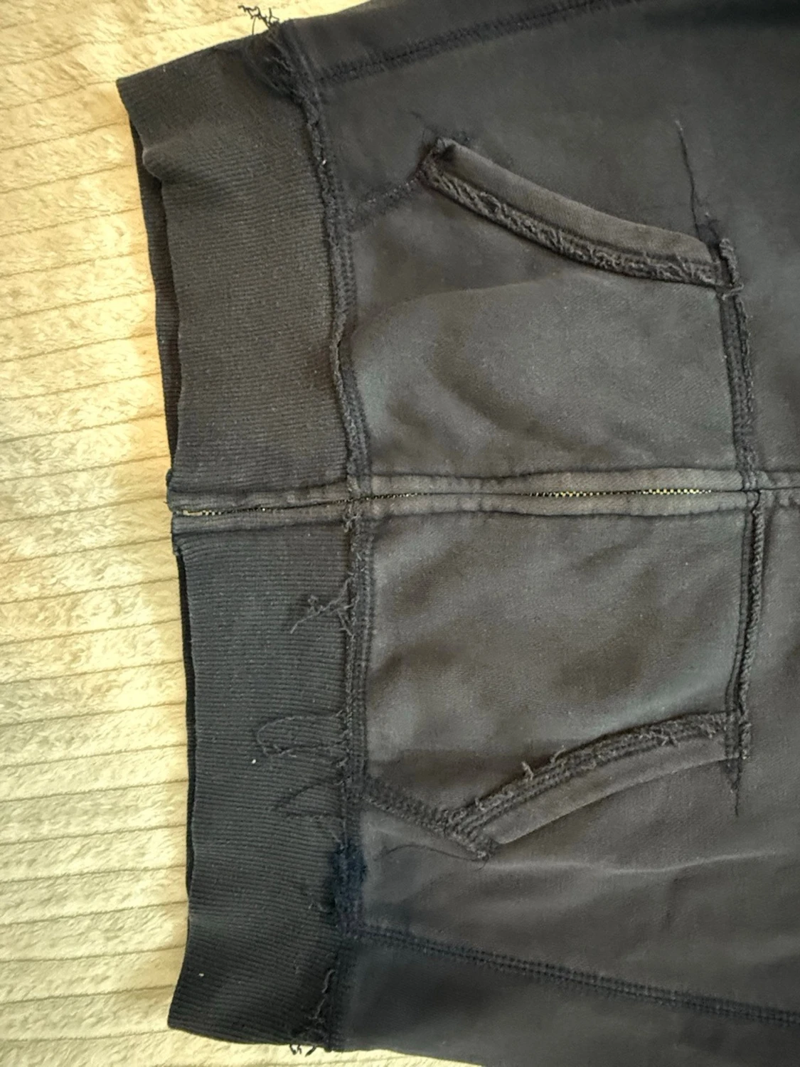 Hollister hoodie zip up vintage mörkblå - 6