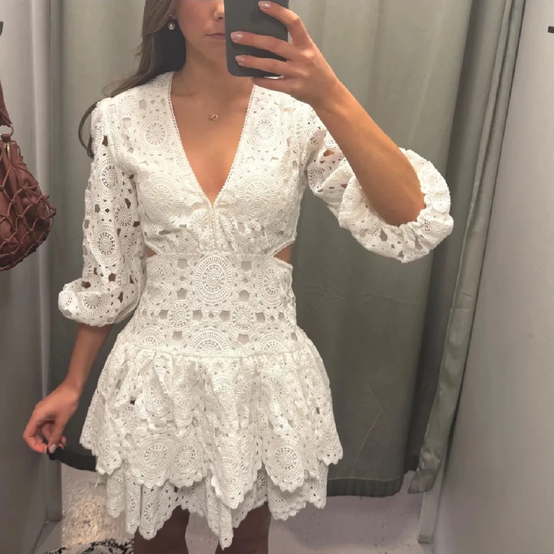 Vit maje klänning - 1