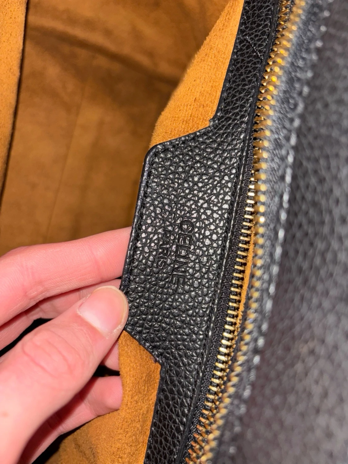 Svart handväska från Céline i skinn - 3