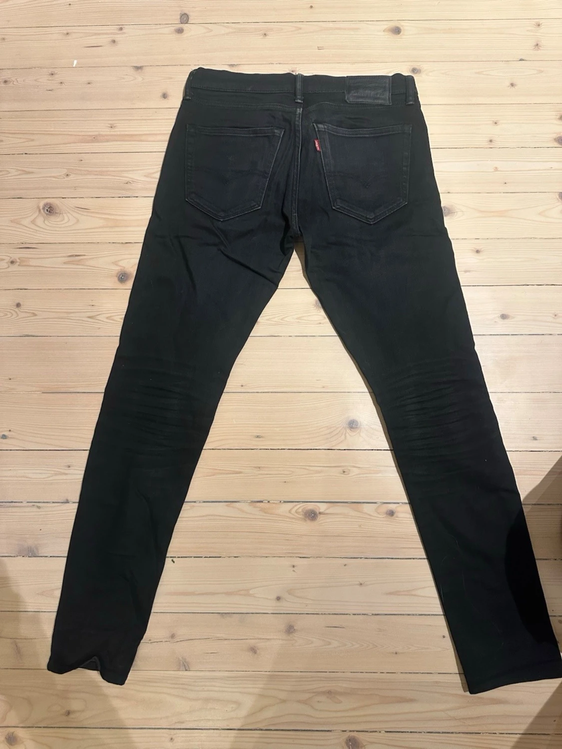Levi's 512 svarta skinny jeans - 2