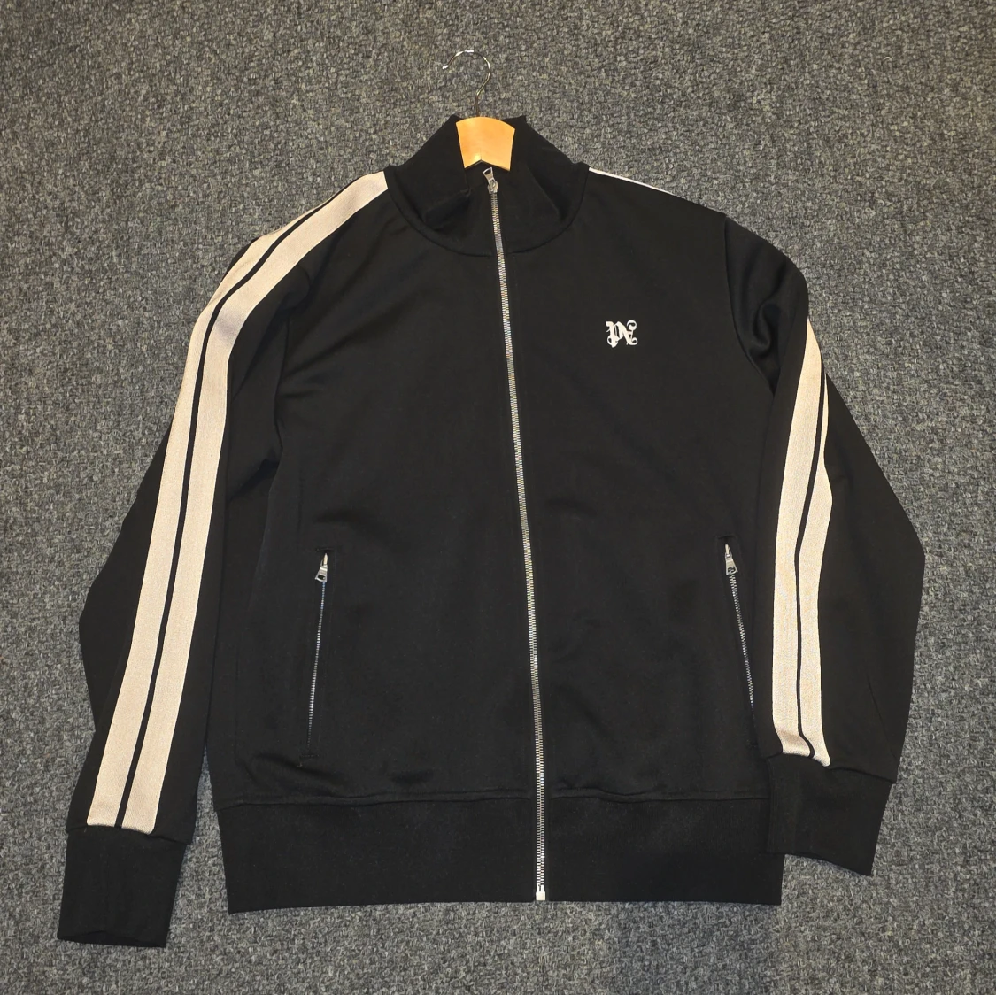 Svart track jacket från Palm Angels
