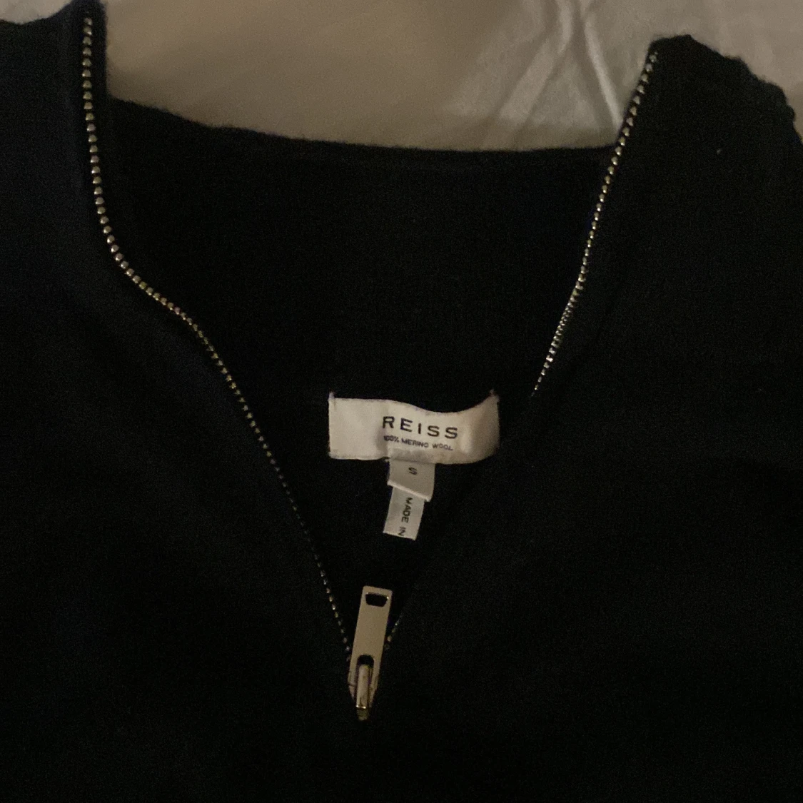 Svart merinoullströja från Reiss - 2
