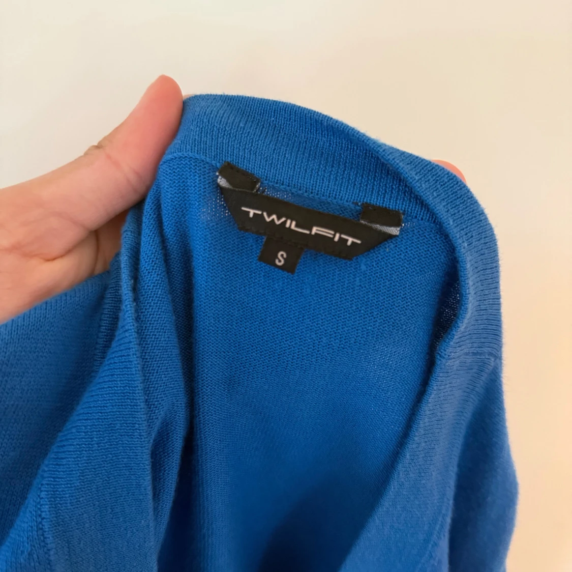 Blå kofta från Twilfit med knappar - 1