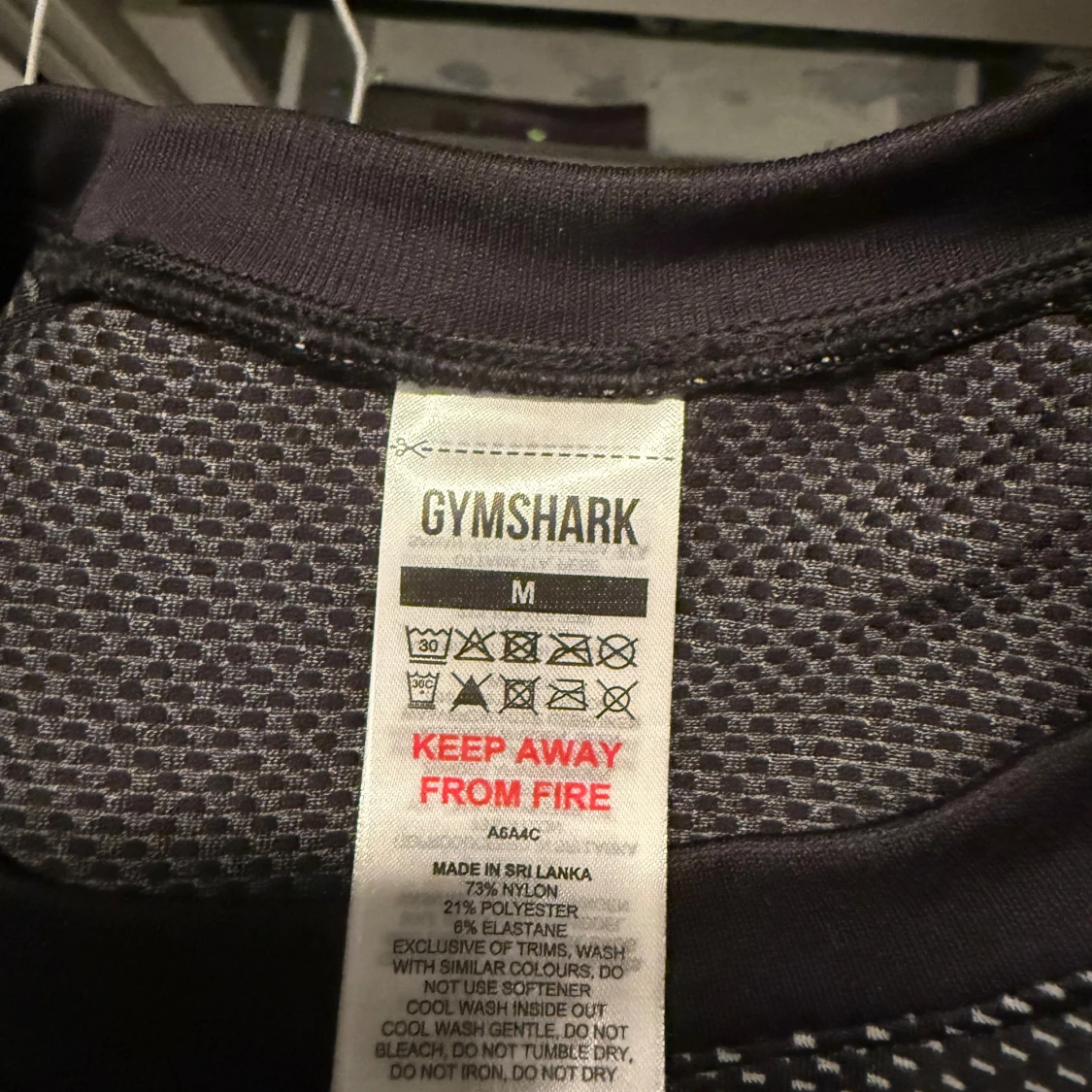 Gymshark onyx v5 GRÅ/SVART M - 2