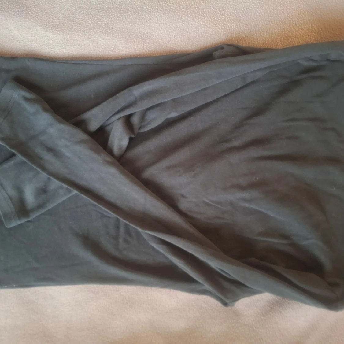 Svart långärmad topp 2000s - 3