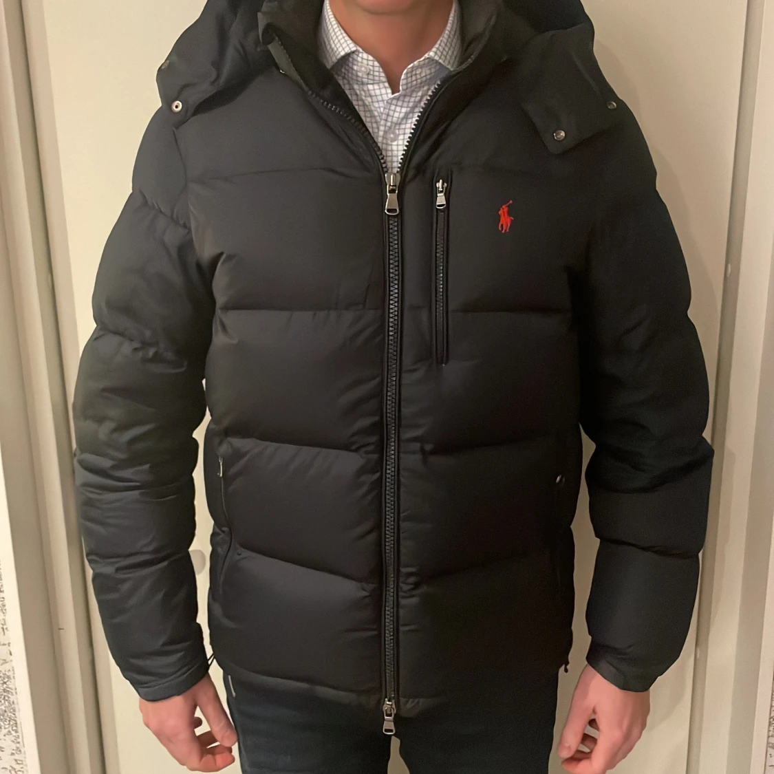 Mörkblå dunjacka från Polo Ralph Lauren