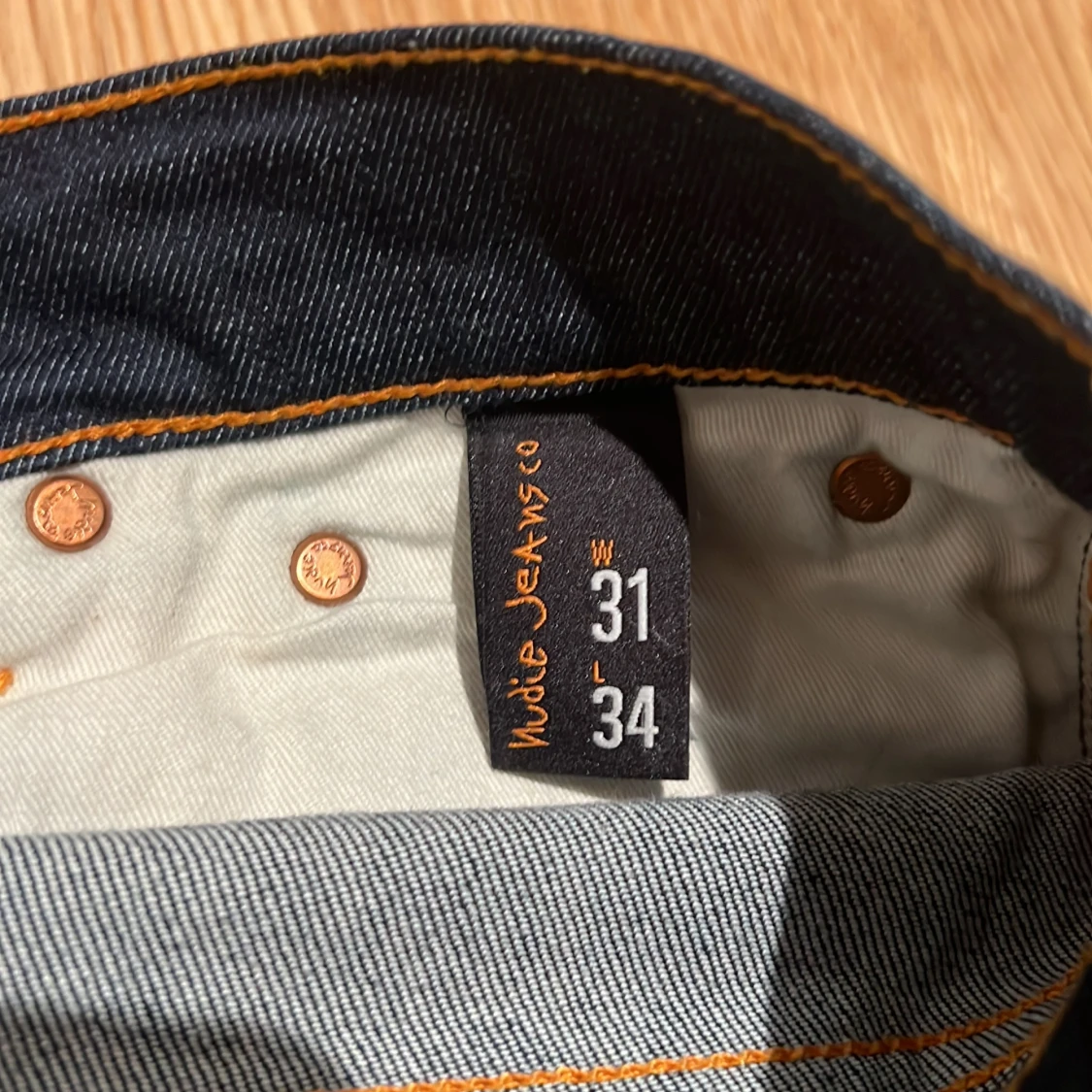 Nudie Jeans Lean Dean mörkblå 31/34 - 2